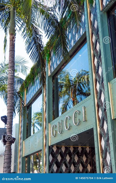 gucci store in california.